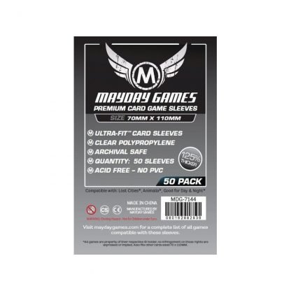 Fundas Carta - Premium Magnum Silver Card Sleeve 70 X 110 Mm