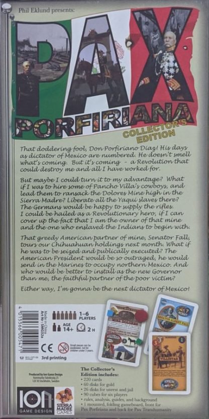 Pax Porfiriana 2nd Collectors Edition - Imagen 4