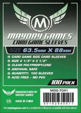 Card Game Sleeves 63.5X 88 MM