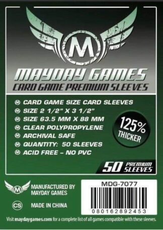 Premium Card Game Sleeves 63.5 X 88 MM