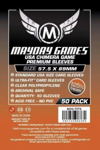 Premium USA Chimera Game Sleeves 57.5 X 89 MM