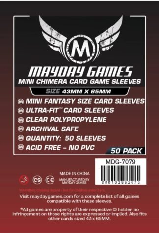 Premium Mini Chimera Game Sleeves 43 X 65 MM