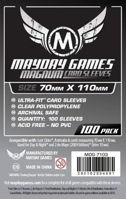 Magnum Silver Sleeve: 70 MM X 110 MM