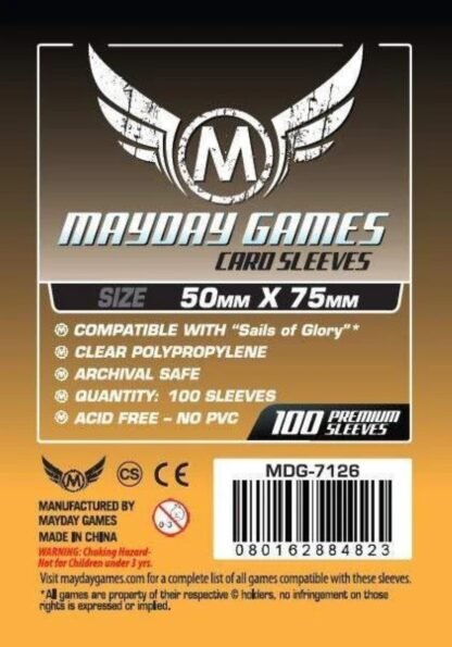 Custom Card Sleeves 50 X 75 MM 