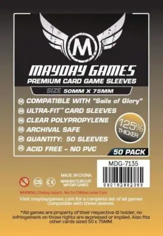 Premium Custom Card Sleeves 50 X 75 MM 