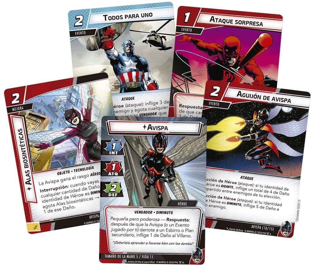 Wasp - Marvel Champions Pack De Héroe - Imagen 2