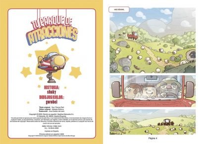 Libro Juego 17 - Tu Parque de Atracciones - Imagen 2
