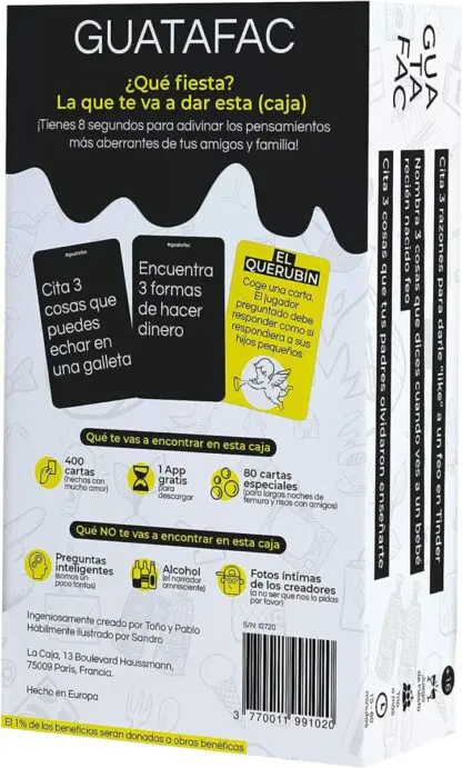 Guatafac - muy ligero daño en caja - Imagen 2