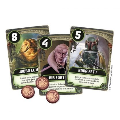 Star Wars Palacio de Jabba - a Love Letter game - Imagen 3