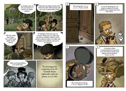 Libro Juego 22 - Sherlock Holmes Investigaciones Sobrenaturales - Imagen 5