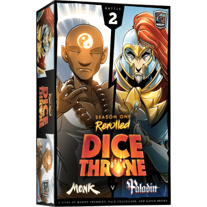 Dice Throne 2 Monje vs Paladín
