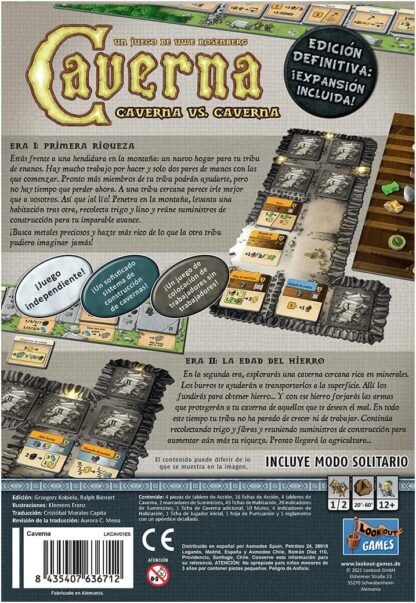 CAVERNA: Caverna vs Caverna Edición Definitiva - Imagen 4