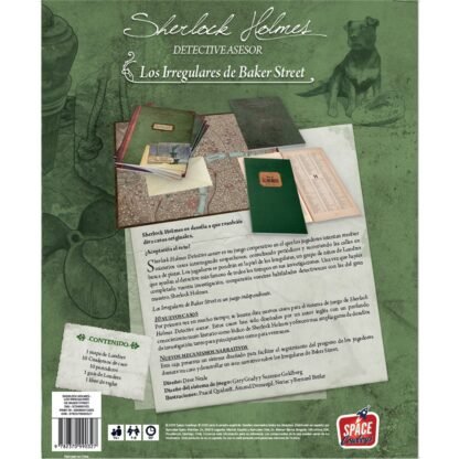 Sherlock Holmes Detective Asesor - Los Irregulares de Baker Street - Imagen 4