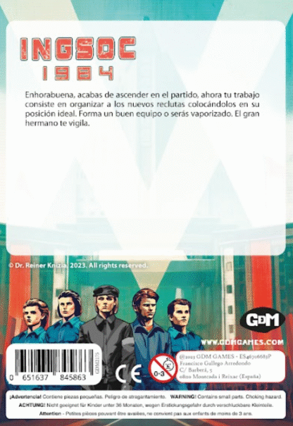 Ingsoc 1984 (Rainer Knizia) - Imagen 3