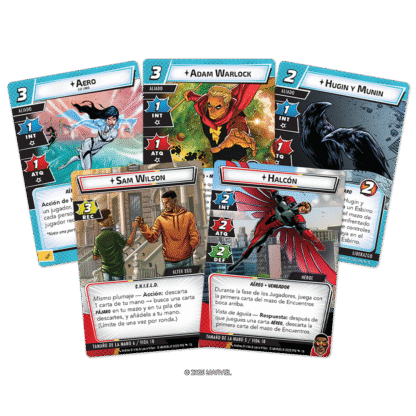 PRE-VENTA Falcon Marvel Champions Pack de Héroe - Imagen 2