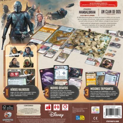The Mandalorian Adventures + expansión Un Clan de Dos - Imagen 9